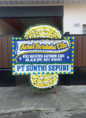 Papan Bunga Duka di Talagasari