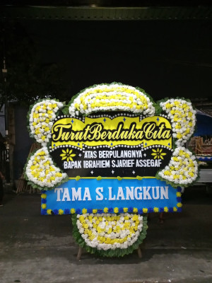 Papan Bunga Duka di Talagasari